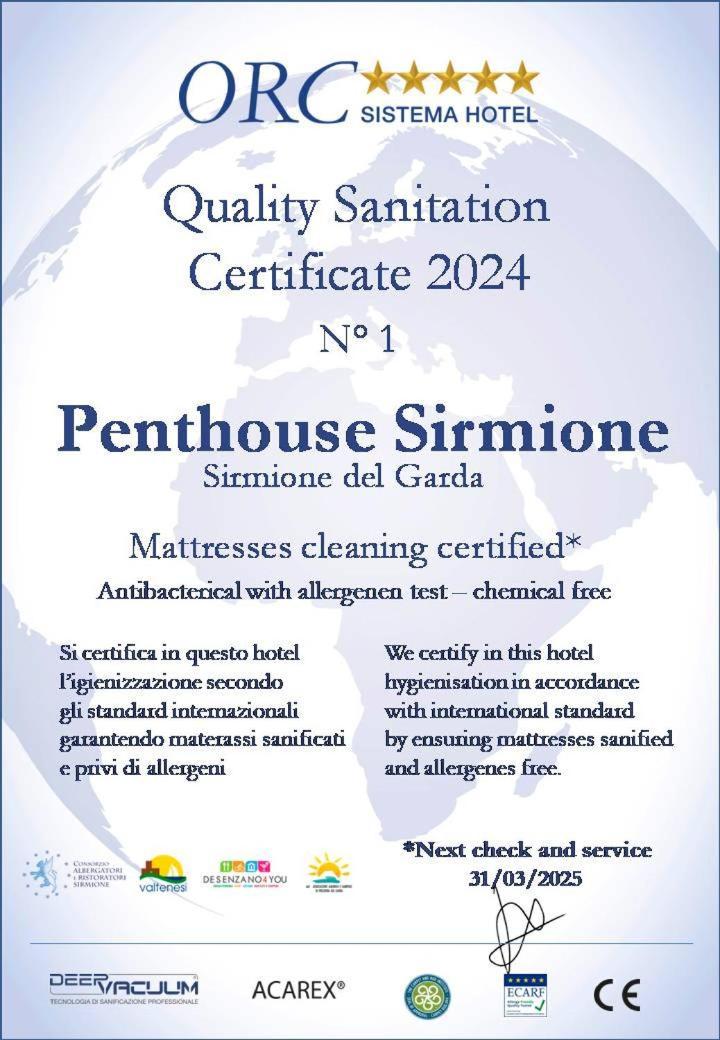 Penthouse Sirmione Close The Lake Εξωτερικό φωτογραφία